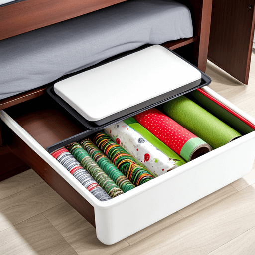 GiftWrap Organization Ideas for Your Apartment